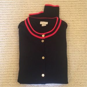 J. Crew Navy Blue Cardigan
